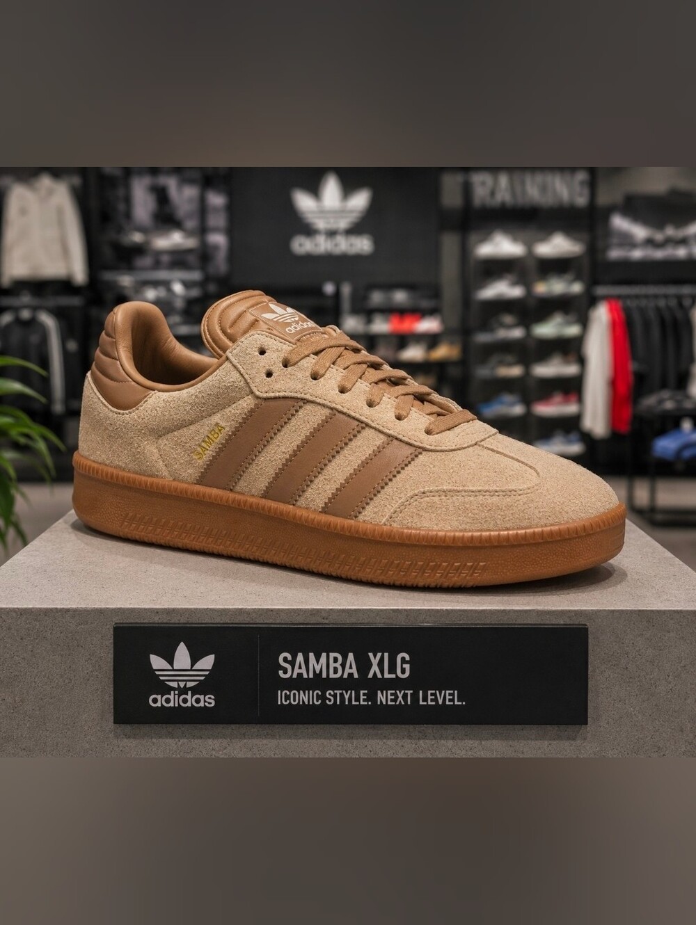 adidas Samba XLG – Cardboard / Magic Beige – Men’s 11 / Women’s 12 New with Tags
